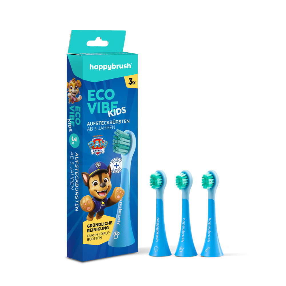 Têtes de brosse Vibe Kids | Paw Patrol 3x