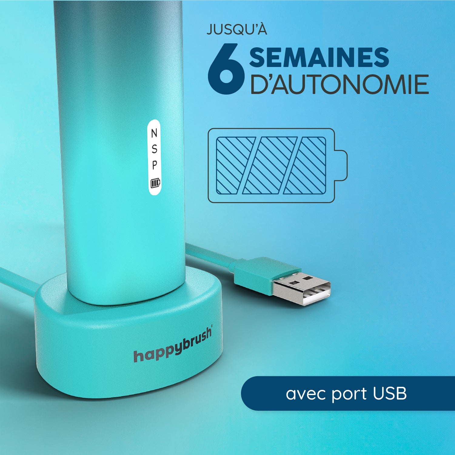 Brosse à Dents Sonique | Eco Vibe 3 Aurora