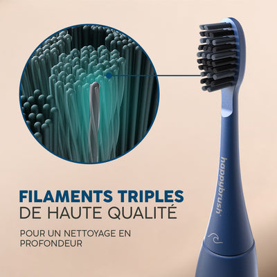 Têtes de brosse Sonique V3+ | Ocean 3x