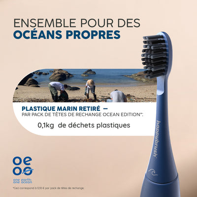 Têtes de brosse Sonique V3+ | Ocean 3x