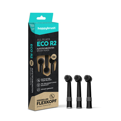Têtes de brosse Rotative R2 | AllBlack 3x