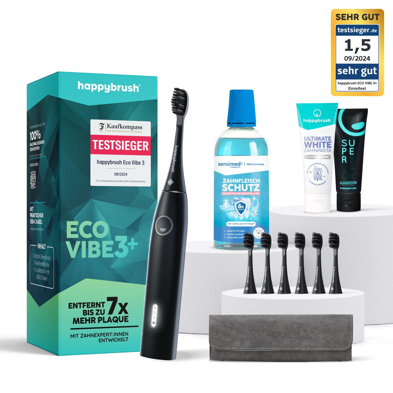 Brosse à dents sonique Eco Vibe 3+