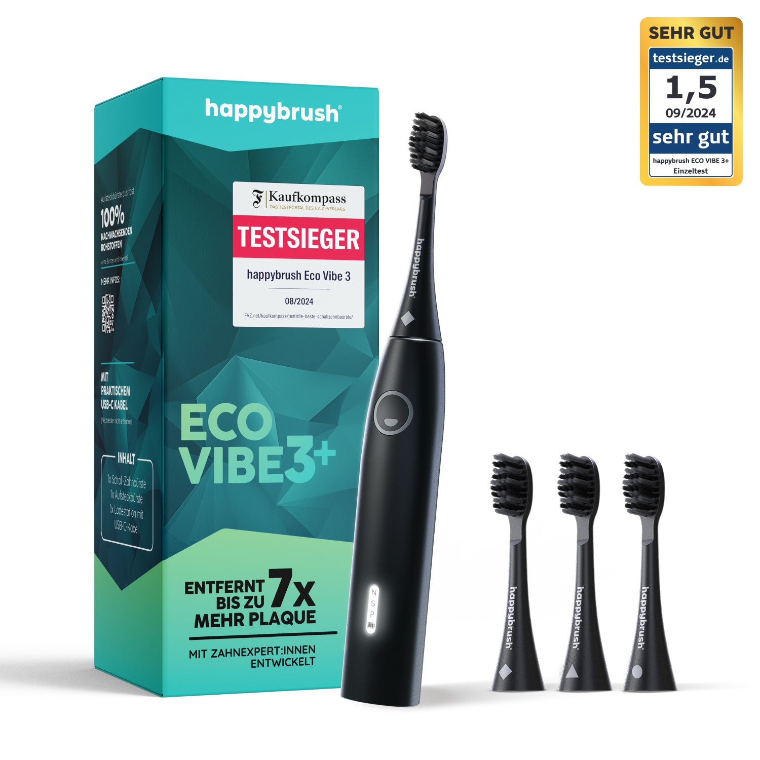 Brosse à dents sonique Eco Vibe 3+