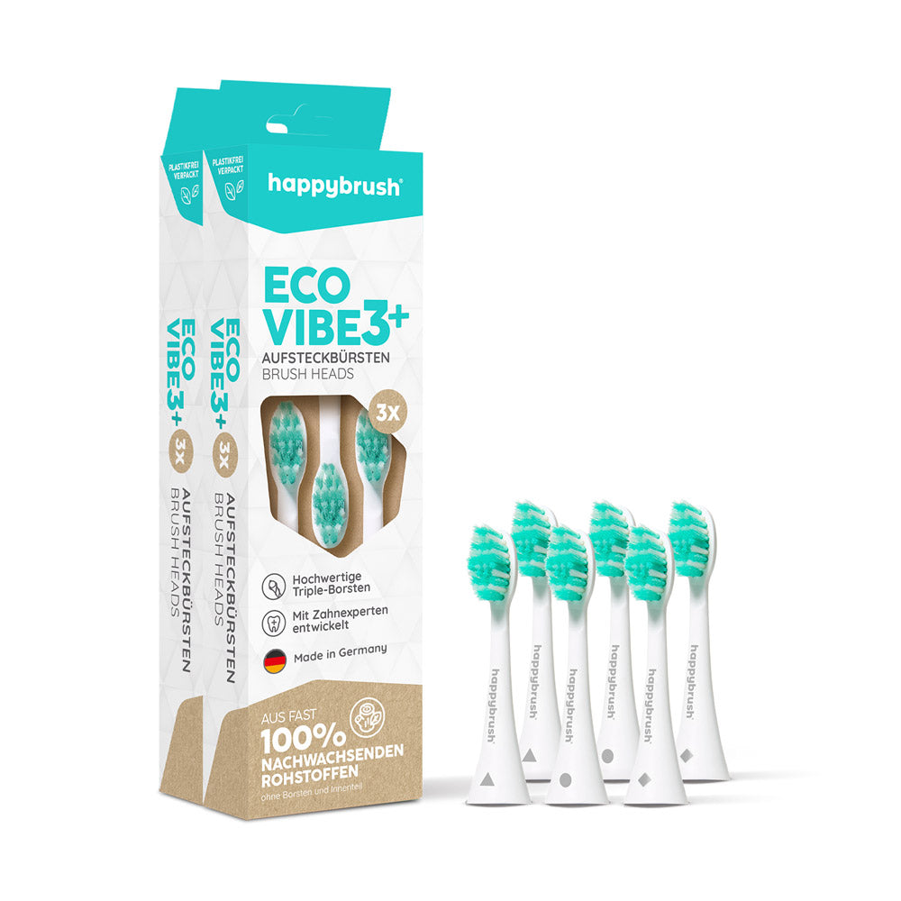 Têtes de brosse Sonique V3+ | Blanc 6x