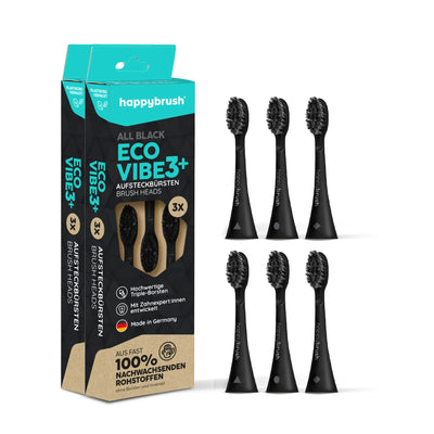 Têtes de brosse Sonique V3+ | Allblack 6x