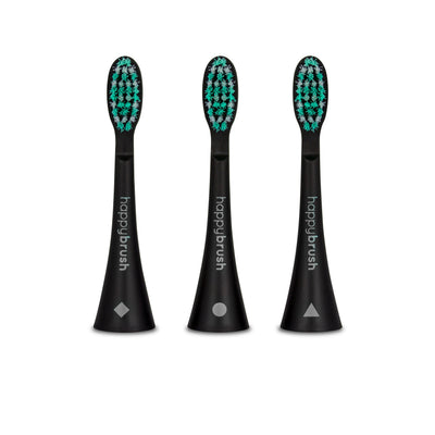 Têtes de brosse Sonique V3+ | Noire 6x