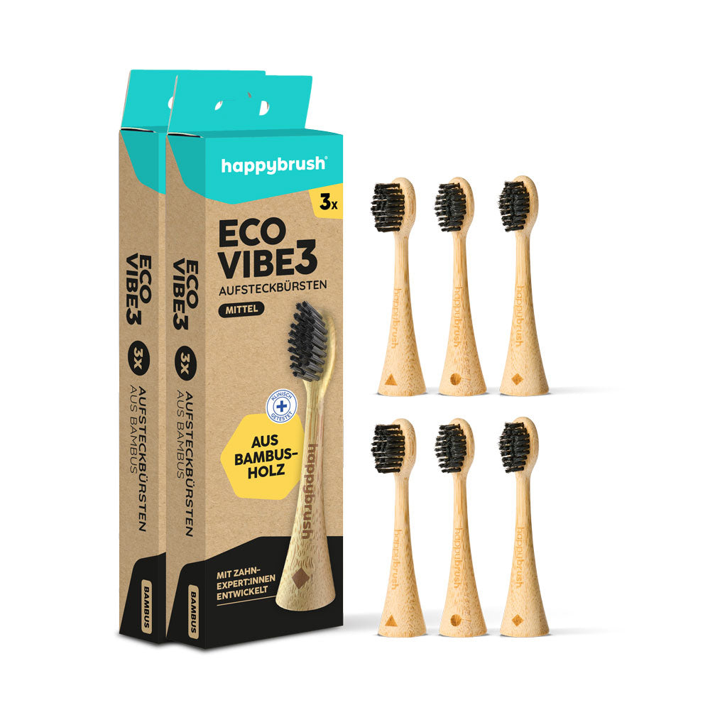 Têtes de brosse Sonique V3 | Bambou 6x